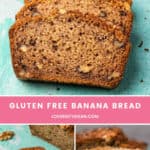 Vegan Gluten Free Banana Bread