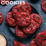 Vegan Red Velvet Cookies